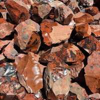 Raw Mahogany Obsidian, Tested Blocks