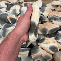 Georgetown Flint, Cleaned Small Nodules - 4-6 inch