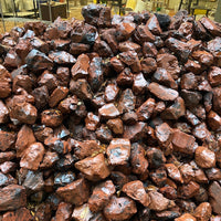 Raw Mahogany Obsidian, Tested Blocks