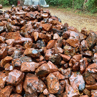Raw Mahogany Obsidian, Tested Blocks