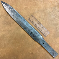 Plains Style Hand Forged Lance Blade - Short