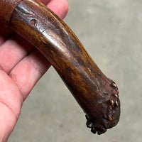 Stone Bladed Knife with Deer Antler Handle - #11 made in 2022