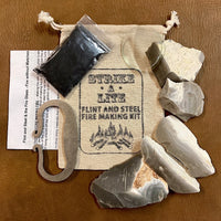 Deluxe Flint and Steel Fire Making Kit