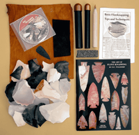 'The Works' Flintknapping Kit
