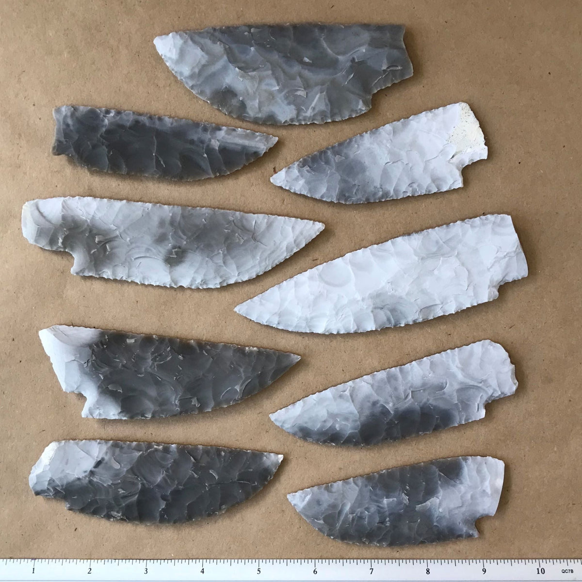 Stone Knife Blade - Large - Knapped Stone Points & Blades | GoKnapping