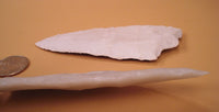 thickness of typical medium stone knife blade
