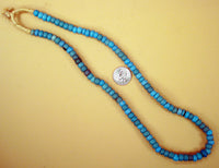 trade bead strand of blue padres