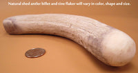 antler billet in the traditional knap pack
