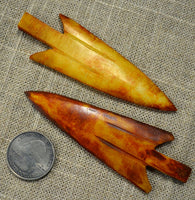 bone arrow point hand carved traditional arrow supply
