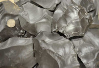 grey Oregon dacite spalls for flintknapping