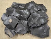 dacite material for flint knapping points and blades