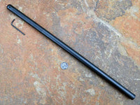 Long flintknapping tool for pressure flaking