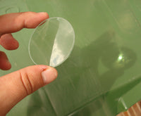 demonstration of fire being made with fire glass
