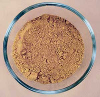 natural dark yellow earth ochre pigment paint