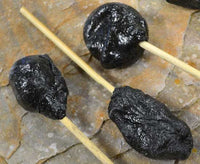 close up of natural pine tree sap resin glue and adhesive