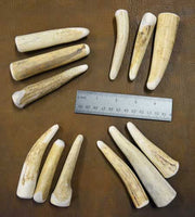 various three packs of deer antler punches