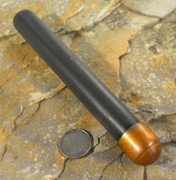 dome side view of small copper bopper flintknapping tools