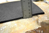 thickness of medium rubber leg pad flintknapping tool