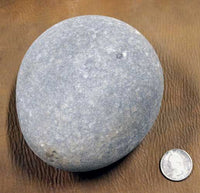 Extra large percussion hammerstone for traditional flintknapping stone