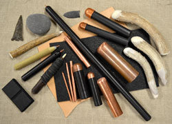 20 Ishi Stick flint knapping tools, pressure flaker, arrowhead, delrin