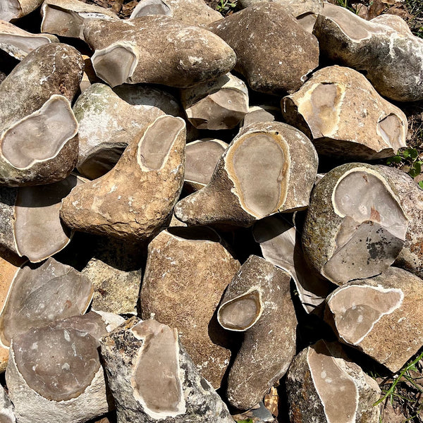 3 Large Flint Chert Stones For Arrowhead Knapping – 11-14 Lbs Total, Free Shipping