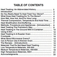 Roasting Rocks: The Art & Science of Heat Treating - eBook/Digital Version -