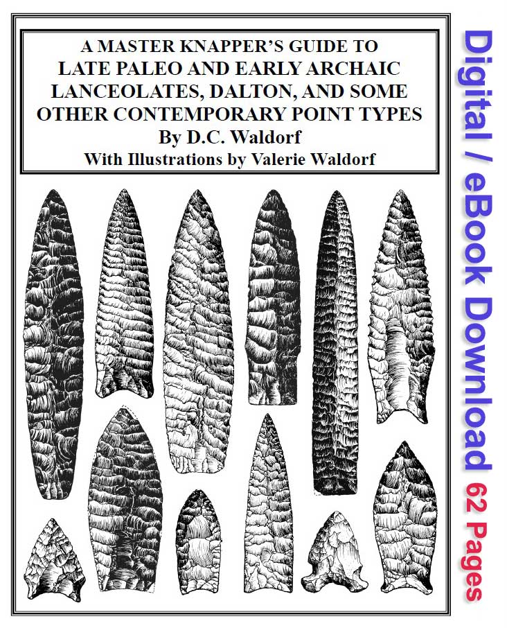 Knapper's Guide to Late Paleo, Lanceolates, Dalton, and Others - Book 2 - eBook/Digital Version