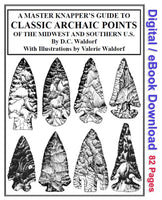 Knapper's Guide to Classic Archaic Points - Book 3 - eBook/Digital Version
