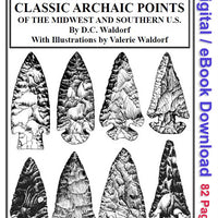 Knapper's Guide to Classic Archaic Points - Book 3 - eBook/Digital Version