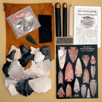 'The Works' Flintknapping Kit