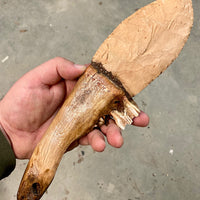 Buffalo Jaw Bone Knife - #3 made in 2021