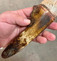 Buffalo Jaw Bone Stone Bladed Knife - #4 made in 2021
