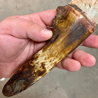 Buffalo Jaw Bone Stone Bladed Knife - #4 made in 2021