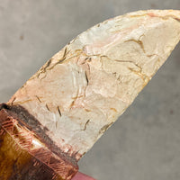 Buffalo Jaw Bone Stone Bladed Knife - #4 made in 2021