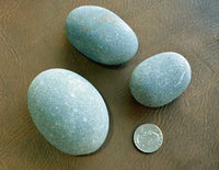 three pack of percussion hammerstones for flintknapping
