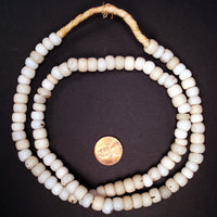 Old White Padre Beads