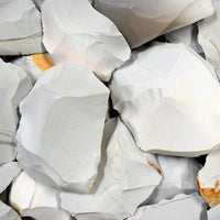 Arkansas novaculite stone spalls for flintknapping