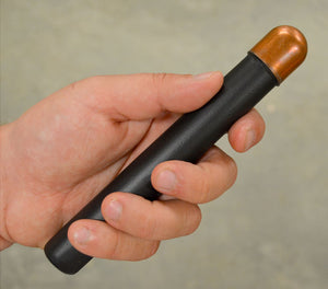Medium copper bopper for percussion knapping