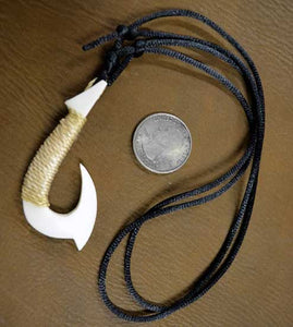 Bone hook pendant