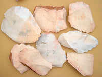large spalls of keokuk stone from Missouri
