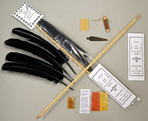 Scout award arrow traditional kit with metal point