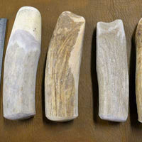 various shades of color on beam section handle blanks