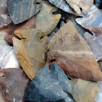 colorful bulk stone indian arrowheads