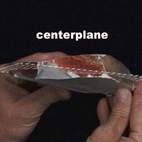 Diagram of centerplane on flint spall