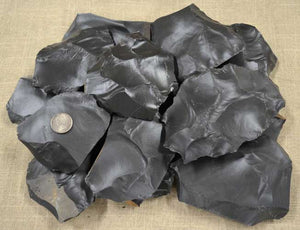 Dacite flintknapping stone material