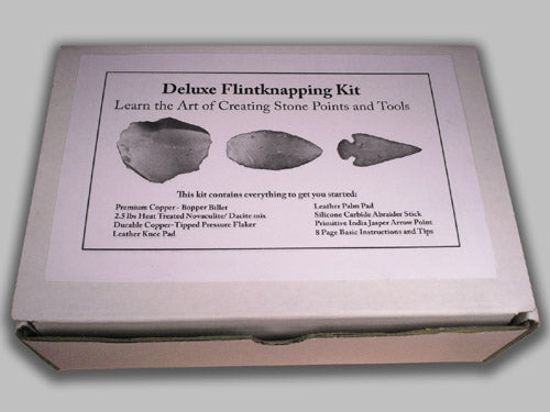Deluxe Flintknapping Kit - Flint Knapping Kits and Supplies | GoKnapping