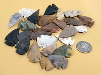 colorful arrow points and arrowheads

