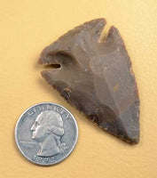 Indian agate stone arrowhead
