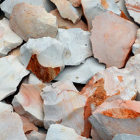 color combinations of keokuk chert flintknapping stone