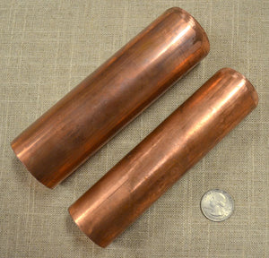 solid copper rods for flintknapping spalling supplies and tools